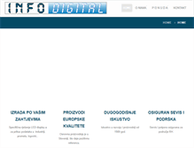 Tablet Screenshot of info-digital.hr